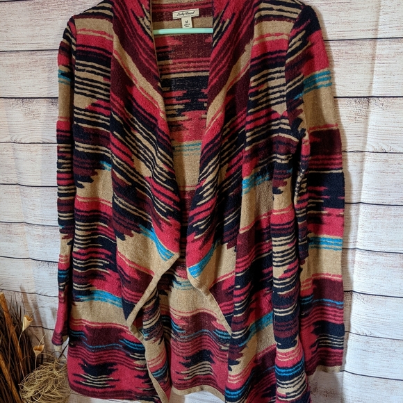 Lucky Brand Aztech cardigan - Picture 4 of 7